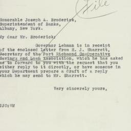 Letter: 1932 December 21