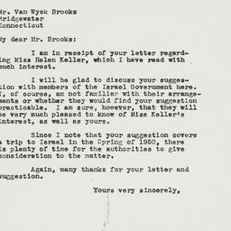 Letter: 1949 September 26