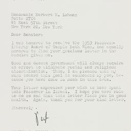 Letter: 1959 April 26