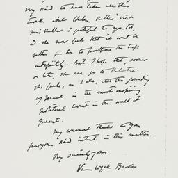 Letter: 1950 March 8