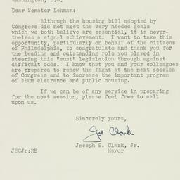 Letter: 1955 August 4
