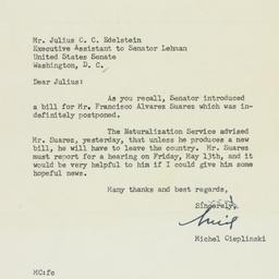 Letter: 1955 May 10