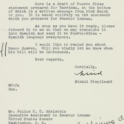 Letter: 1952 June 25