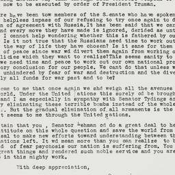 Letter: 1950 February 14
