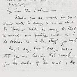 Letter: 1946 March 18