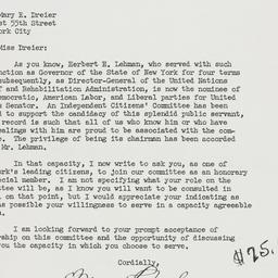 Letter: 1946 October 9