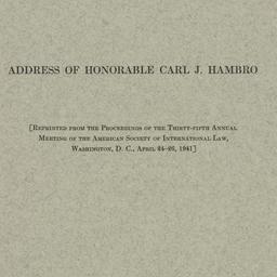 Pamphlet: 1941 April 26