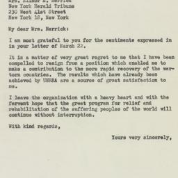 Letter: 1946 March 26