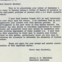 Letter: 1955 September 27