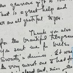 Letter: 1951 March 7