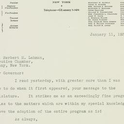 Letter: 1937 January 11