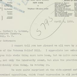 Letter: 1935 April 3