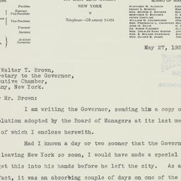 Letter: 1935 May 27