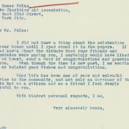Letter: 1933 February 4