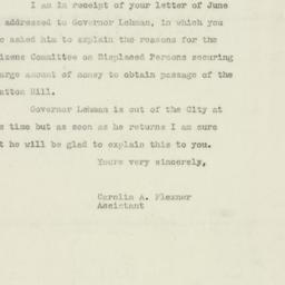 Letter: 1947 June 11