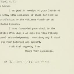 Letter: 1947 June 27