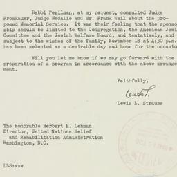 Letter: 1945 October 23