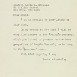 Letter: 1946 July 29
