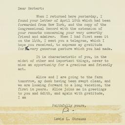 Letter: 1950 April 28