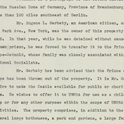 Memorandum: 1946 March 4