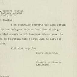 Letter: 1947 June 2