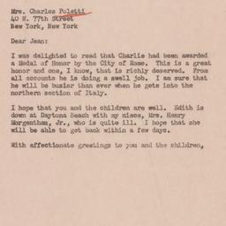 Letter: 1945 April 9