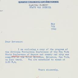 Letter: 1942 May 7