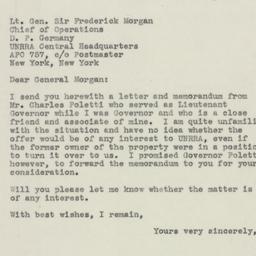 Letter: 1946 March 11