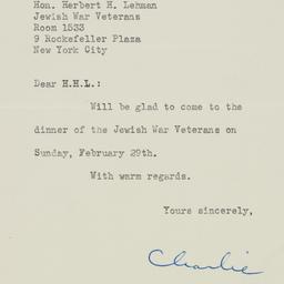 Letter: 1948 January 27