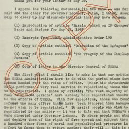 Letter: 1947 May 31
