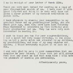 Letter: 1959 March 30