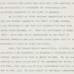 Letter: 1939 December 5