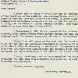 Letter: 1956 April 18