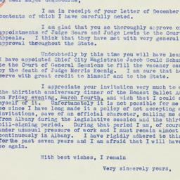 Letter: 1939 December 13