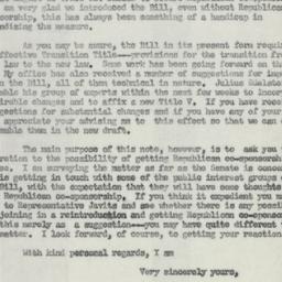 Letter: 1954 March 29