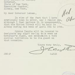 Letter: 1937 February 18