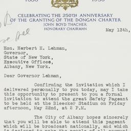 Letter: 1936 May 13