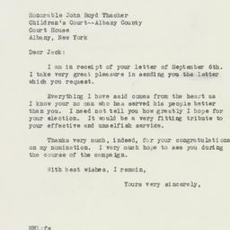 Letter: 1946 September 11