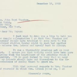 Letter: 1933 December 15