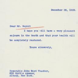 Letter: 1939 December 28