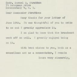 Letter: 1950 June 23