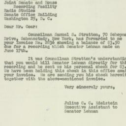 Letter: 1950 July 17