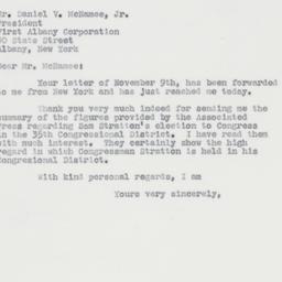 Letter: 1962 November 14