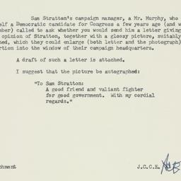 Memorandum: 1958 September 26