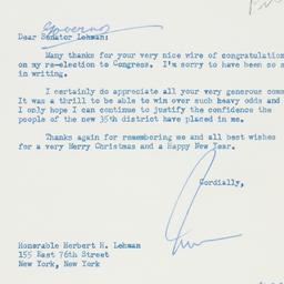 Letter: 1962 December 17