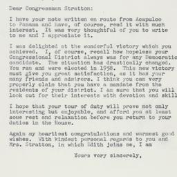 Letter: 1960 November 22