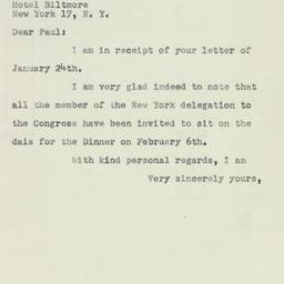Letter: 1951 January 27