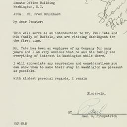 Letter: 1950 August 11