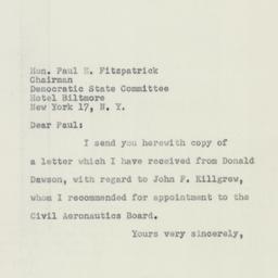 Letter: 1950 August 28