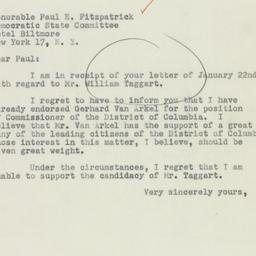 Letter: 1951 January 26